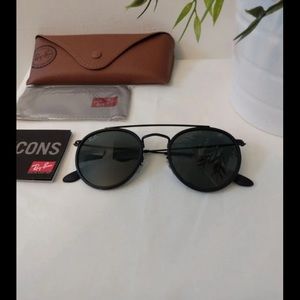 Ray-Ban Double Bridge Rounds (sunglasses only)